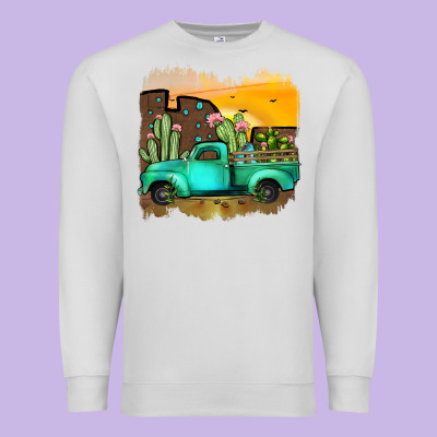 Truck Premium Sweatshirt Designed By Jahusdesignshop