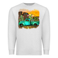 Oatmeal Heather truck Premium Sweatshirt - JahusDesignShop