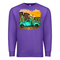 Purple truck Premium Sweatshirt - JahusDesignShop
