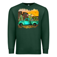 Sports Green truck Premium Sweatshirt - JahusDesignShop