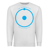 Oatmeal Heather dr manhattan Premium Sweatshirt - artisFamous