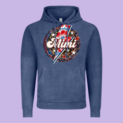 Western Mimi Patriotic 4th Of July Vintage Hoodie Designed By Lillyallendesigns