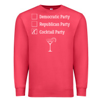 Cardinal democratic republican cocktail party funny Premium Sweatshirt - artisFamous
