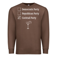 Chestnut democratic republican cocktail party funny Premium Sweatshirt - artisFamous
