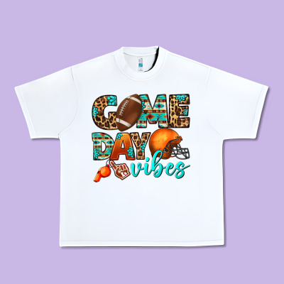 Game Day Vibes Urban Heavy Tee Designed By Bundleandbundleshop