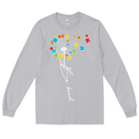 Moon Dust Dandelion Autism Puzzle Be Kind Long Sleeve Tee - CowhideDigitalArt