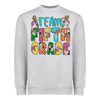 Heather Grey team fifth grade Heavyweight Sweatshirt - JahusDesignShop