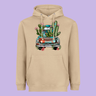 Farm Truck, Heavyweight Hoodie Designed By Jahusdesignshop