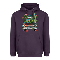 Plum farm truck, Heavyweight Hoodie - JahusDesignShop