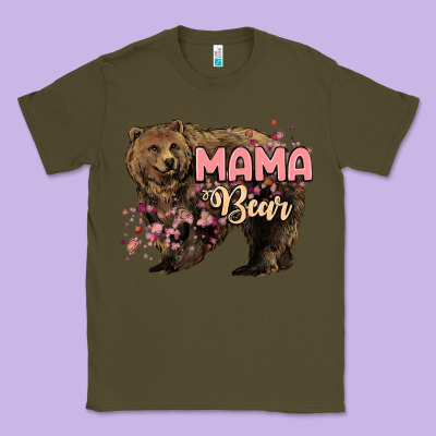 Mama Bear Mother's Day Classic Tee Designed By Howdyjamesfarm