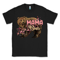 Black Mama bear mother's day Classic Tee - HowdyJamesFarm