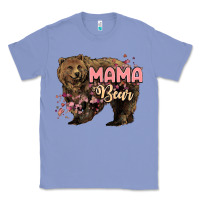 Colony Blue Mama bear mother's day Classic Tee - HowdyJamesFarm