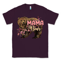 Plum Mama bear mother's day Classic Tee - HowdyJamesFarm