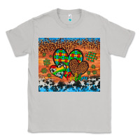 Moon Dust autism awareness hearts leopard cowhide Classic Tee - Artiststas