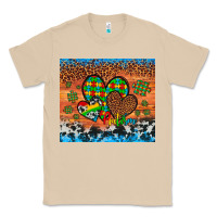 Mushroom autism awareness hearts leopard cowhide Classic Tee - Artiststas