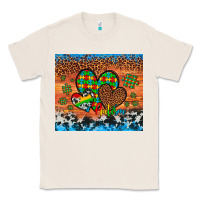 Natural autism awareness hearts leopard cowhide Classic Tee - Artiststas