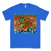 True Royal autism awareness hearts leopard cowhide Classic Tee - Artiststas