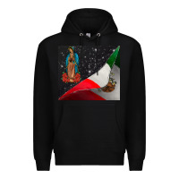 Black our lady graduap Premium Hoodie - CowhideDigitalArt