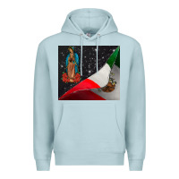 Blue Mist our lady graduap Premium Hoodie - CowhideDigitalArt