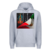 Heather Grey our lady graduap Premium Hoodie - CowhideDigitalArt