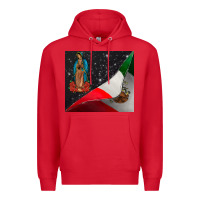Red our lady graduap Premium Hoodie - CowhideDigitalArt