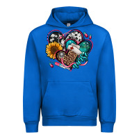 Cobalt nurse hearts Urban Hoodie - Jasminsmagicworld
