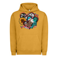 Pigment Peanut Butter nurse hearts Urban Hoodie - Jasminsmagicworld