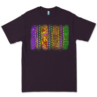 Plum mardi gras brushstroke Premium Tee - OliviaCreatesArt
