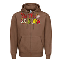 Chestnut tis the season softball little debbie tree cakes Zipper Hoodie - JahusDesignShop