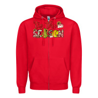 Red tis the season softball little debbie tree cakes Zipper Hoodie - JahusDesignShop