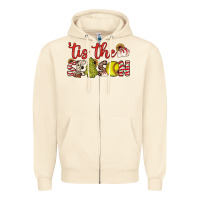 Sandshell tis the season softball little debbie tree cakes Zipper Hoodie - JahusDesignShop