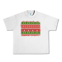 Lunar Rock knitted christmas reindeer pine tree background Urban Heavy Tee - Jasminsmagicworld