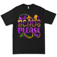 Black beads please mardi gras Premium Tee - OliviaCreatesArt