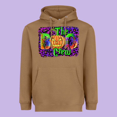 The Boo Crew Heavyweight Hoodie Designed By Jahusdesignshop