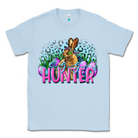 Dusty Blue Egg hunter Easter Day Classic Tee - CowGirlArtShop