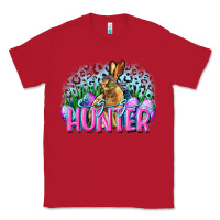 Red Egg hunter Easter Day Classic Tee - CowGirlArtShop