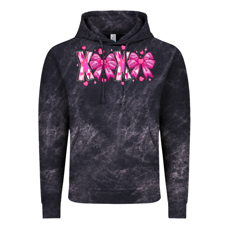 Xoxo Valentines Vintage Hoodie by CowhideDigitalArt | Teevron
