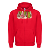 Red little debbie tree cakes Zipper Hoodie - JahusDesignShop