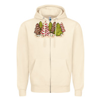 Sandshell little debbie tree cakes Zipper Hoodie - JahusDesignShop
