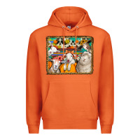 Carrot autumn sheeps Premium Hoodie - Jasminsmagicworld