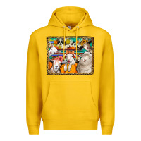 Lemon autumn sheeps Premium Hoodie - Jasminsmagicworld