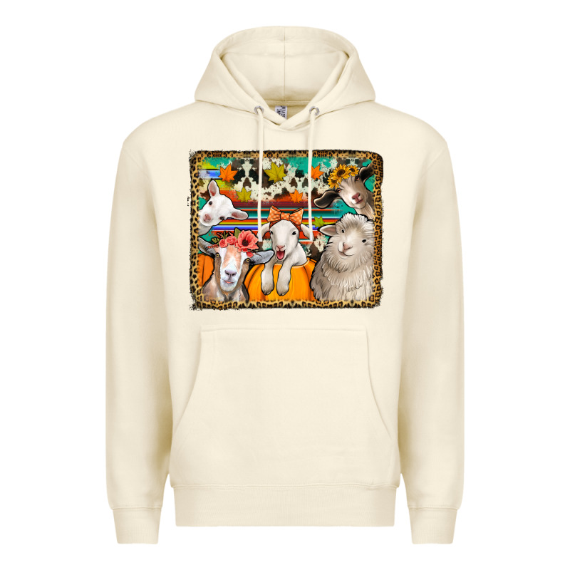 Autumn Sheeps Premium Hoodie by Jasminsmagicworld | Teevron
