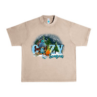 French Oak cozy season Urban Heavy Tee - FaDigitalArtStudio