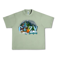 Oil Green cozy season Urban Heavy Tee - FaDigitalArtStudio