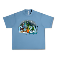 Pebble Blue cozy season Urban Heavy Tee - FaDigitalArtStudio
