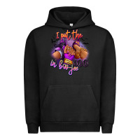 Pigment Black I put the boo in boo-jee sneaker and heel Urban Hoodie - RanaPortraitStore