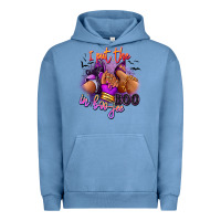Pigment Pebble Blue I put the boo in boo-jee sneaker and heel Urban Hoodie - RanaPortraitStore