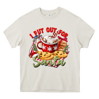 Cream i put out for santa Heavy Core Tee - CowGirlArtShop