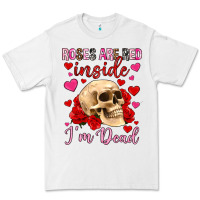 White roses are red inside i m dead Premium Tee - OliviaCreatesArt