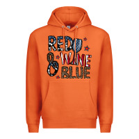 Carrot red wine blue Premium Hoodie - CowhideDigitalArt